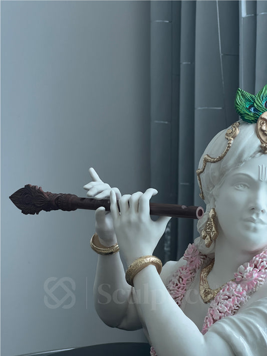Krishna Dwarkadhish (Soft White)