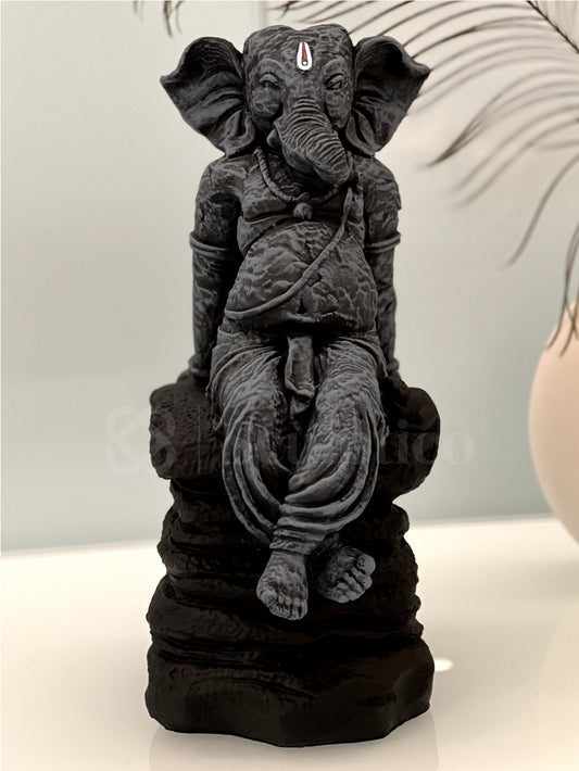 Rock Seated Ganesha