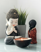 Baby Buddha & Monk Set