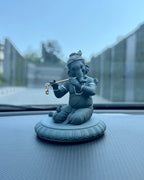Flute Playing Ganesha 3.5"