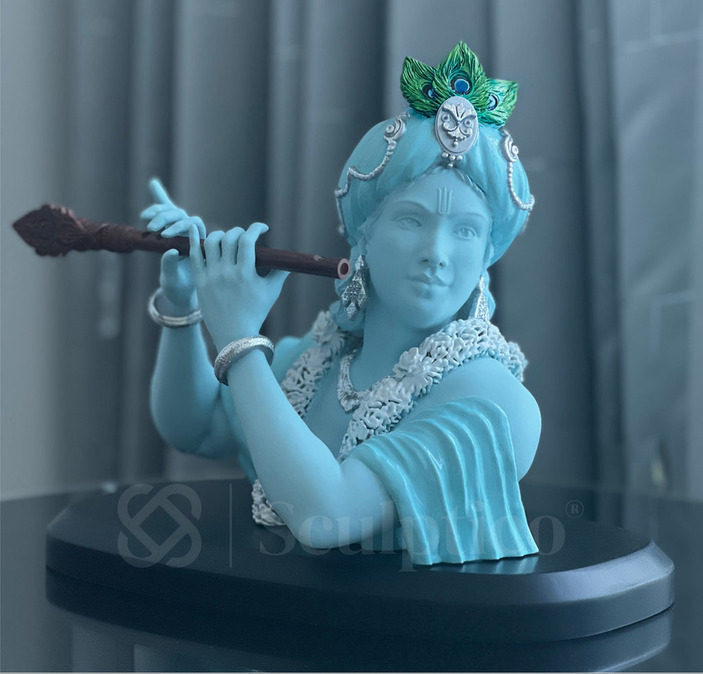 Krishna Dwarkadhish (Ethereal Blue)