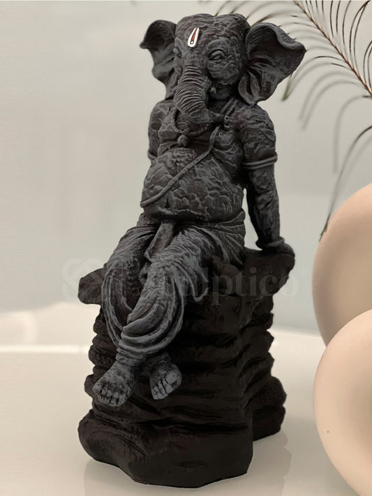 Rock Seated Ganesha