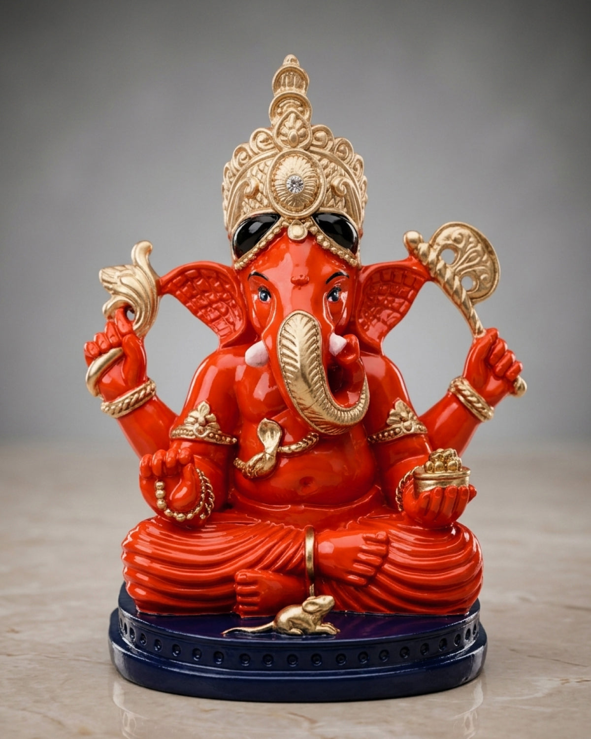 Siddhivinayak Inspired Ganesha (Sindoor)