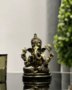 Siddhivinayak Inspired Ganesha (Vintage Gold)