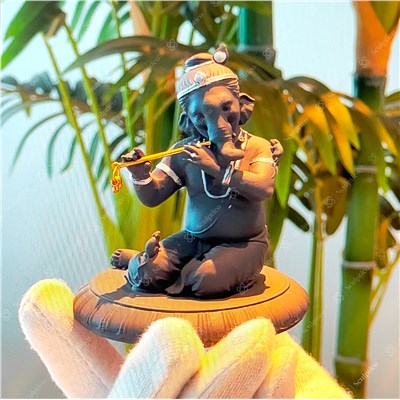 Flute Playing Ganesha