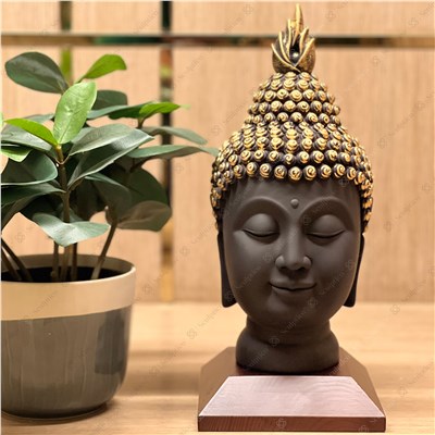 Meditating Lord Buddha Face - Big