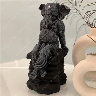 Rock Seated Ganesha